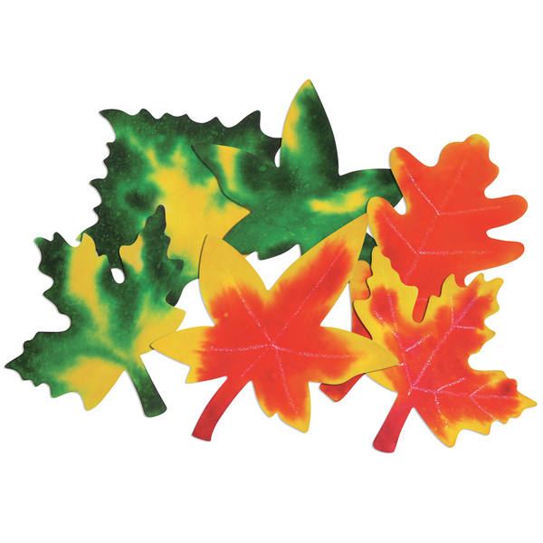 Roylco Color Diffusing Paper Leaves, PK240 R2442
